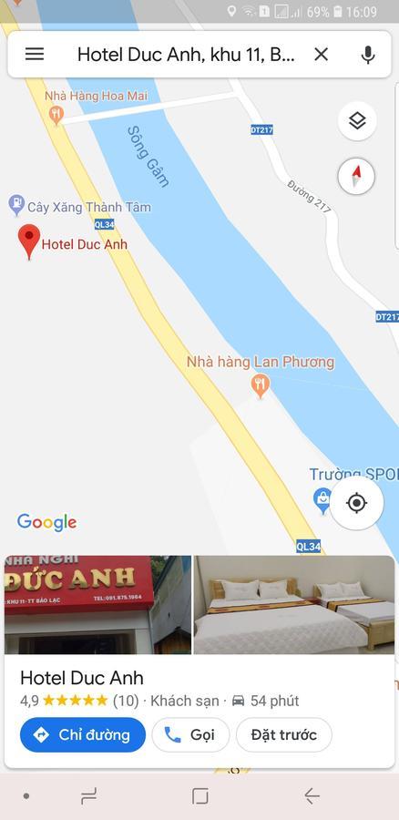 Duc Anh Bao Lac Hotel Cao Bang Exterior photo